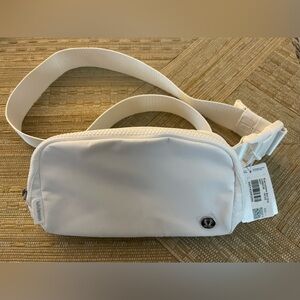 NWT White Everywhere Belt Bag